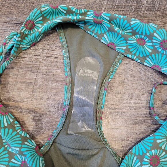 NWT AERIE | Beaded Tassel Patterned Swim Bikini Bottoms | Sz. XL - Picture 6 of 6
